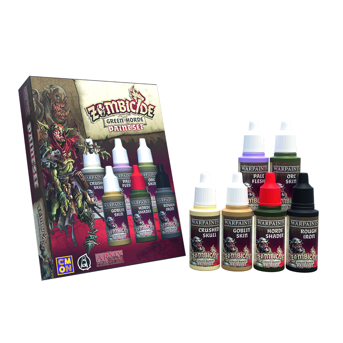 Zombicide: Army Painter Green Horde Paint Set | Tabletop.cz