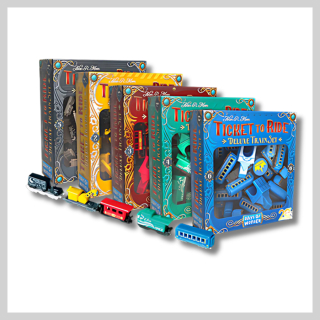 Ticket to Ride: 20th Anniversary Deluxe train - set + PROMO